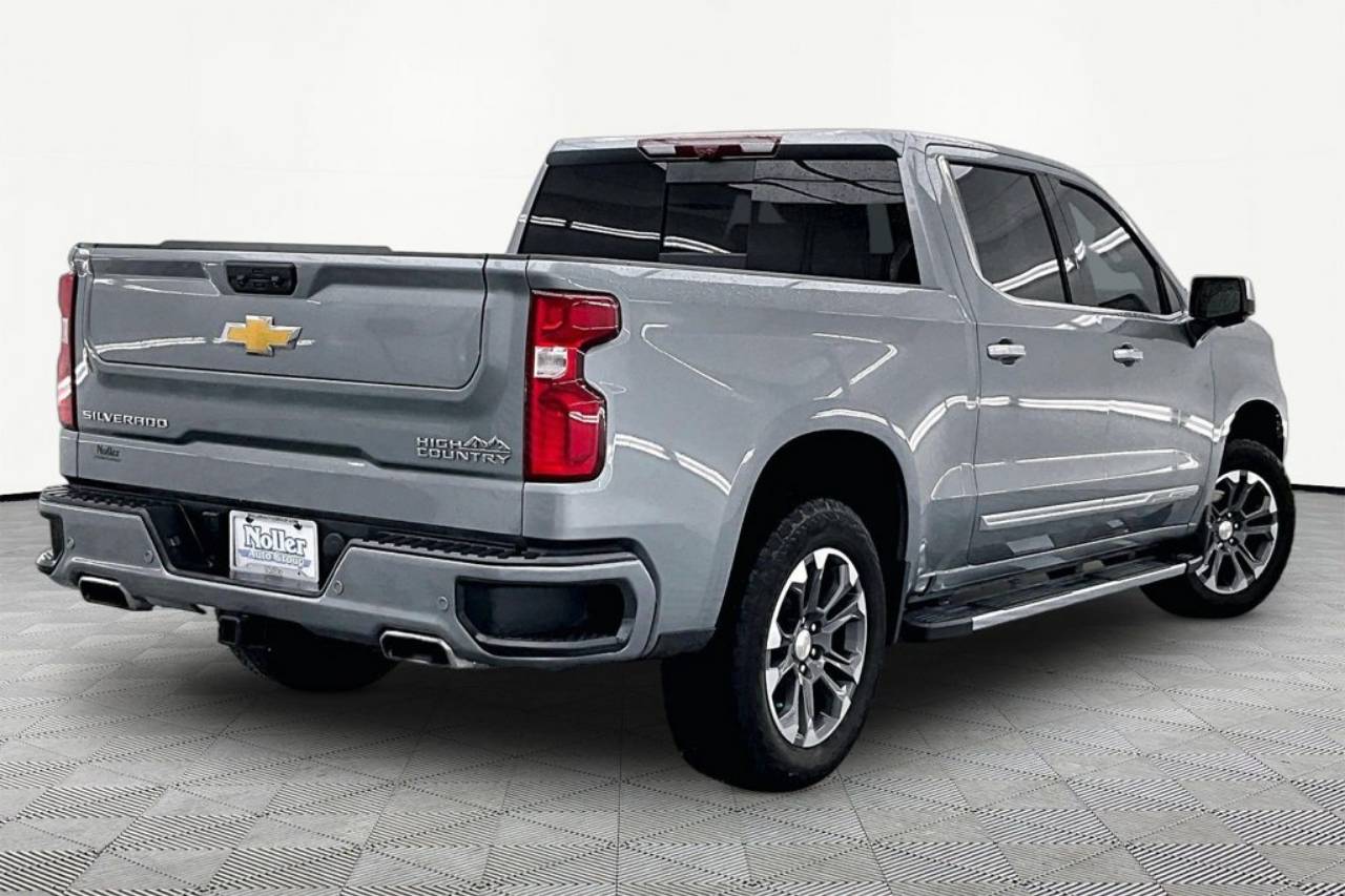 Certified 2025 Chevrolet Silverado 1500 High Country with VIN 3GCUKJEL2SG341659 for sale in Kansas City