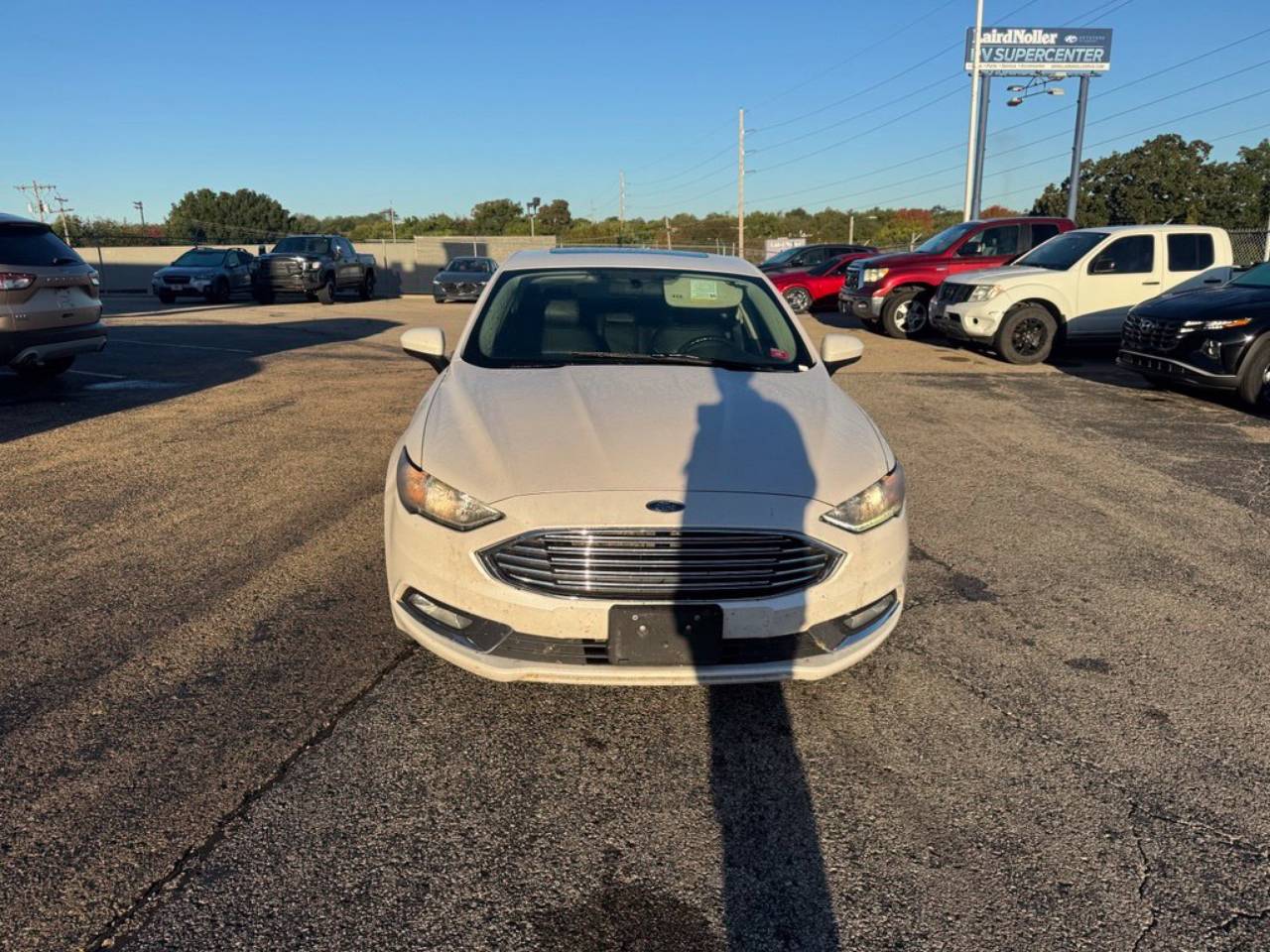 Used 2018 Ford Fusion SE with VIN 3FA6P0H7XJR110777 for sale in Kansas City