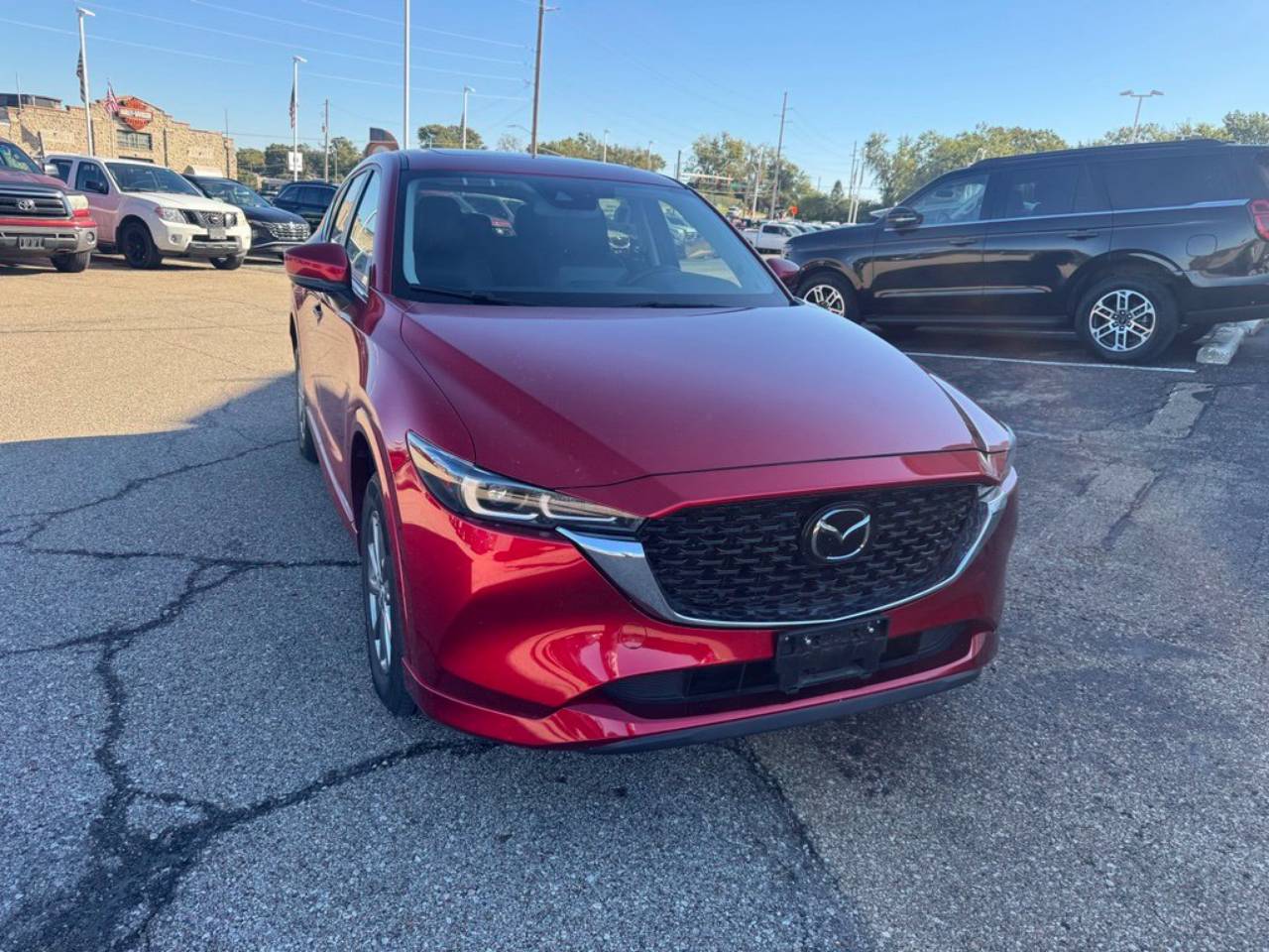 Certified 2025 Mazda CX-5 S Preferred package with VIN JM3KFBCL4S0641607 for sale in Kansas City