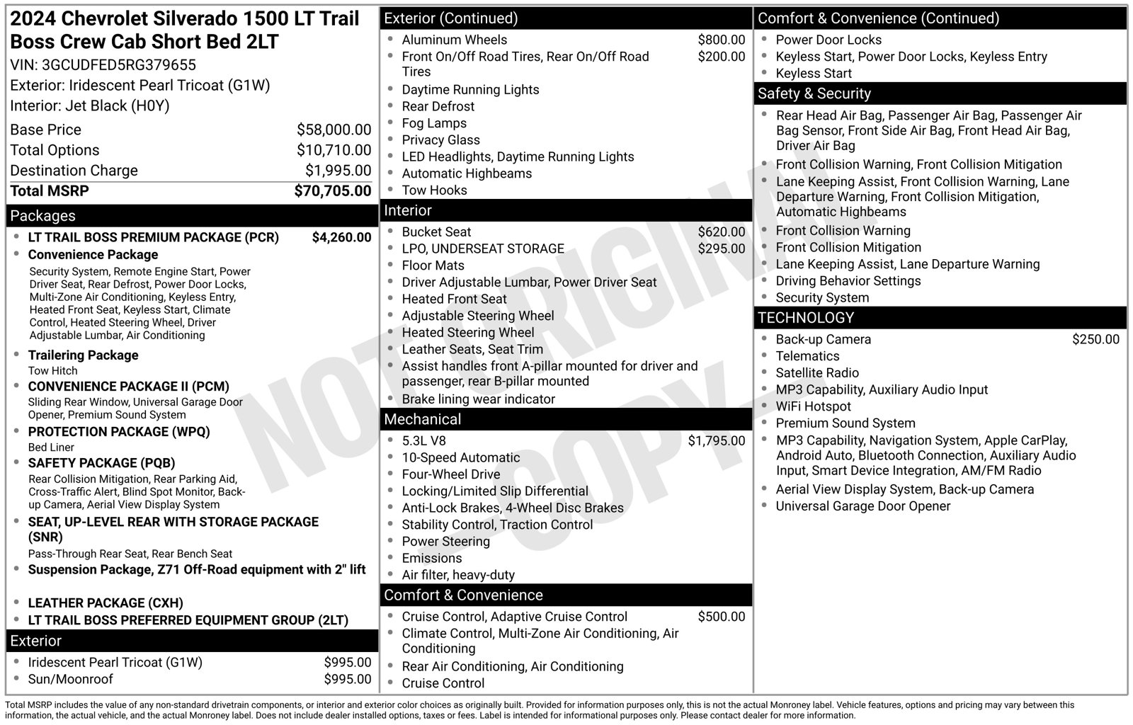 2024 Chevrolet Silverado 1500 LT Trail Boss