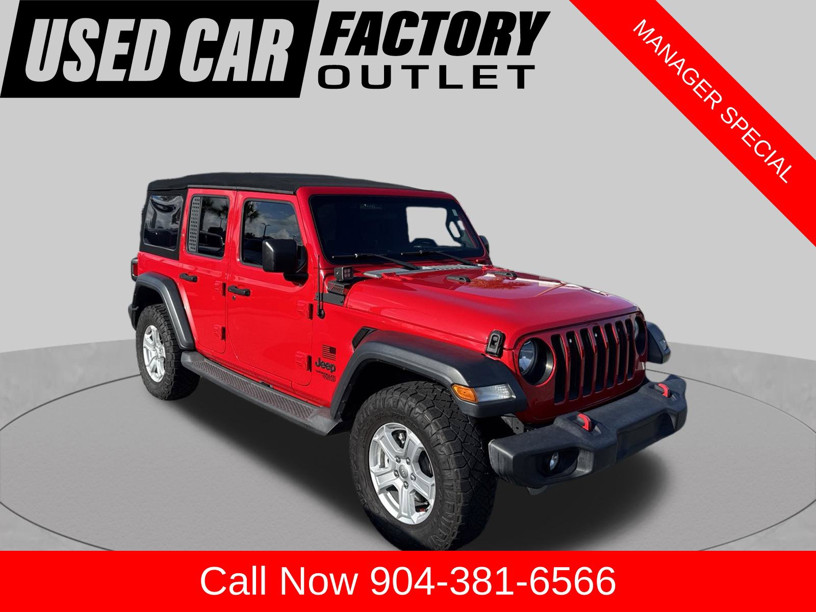 2018 Jeep Wrangler Unlimited Sport S