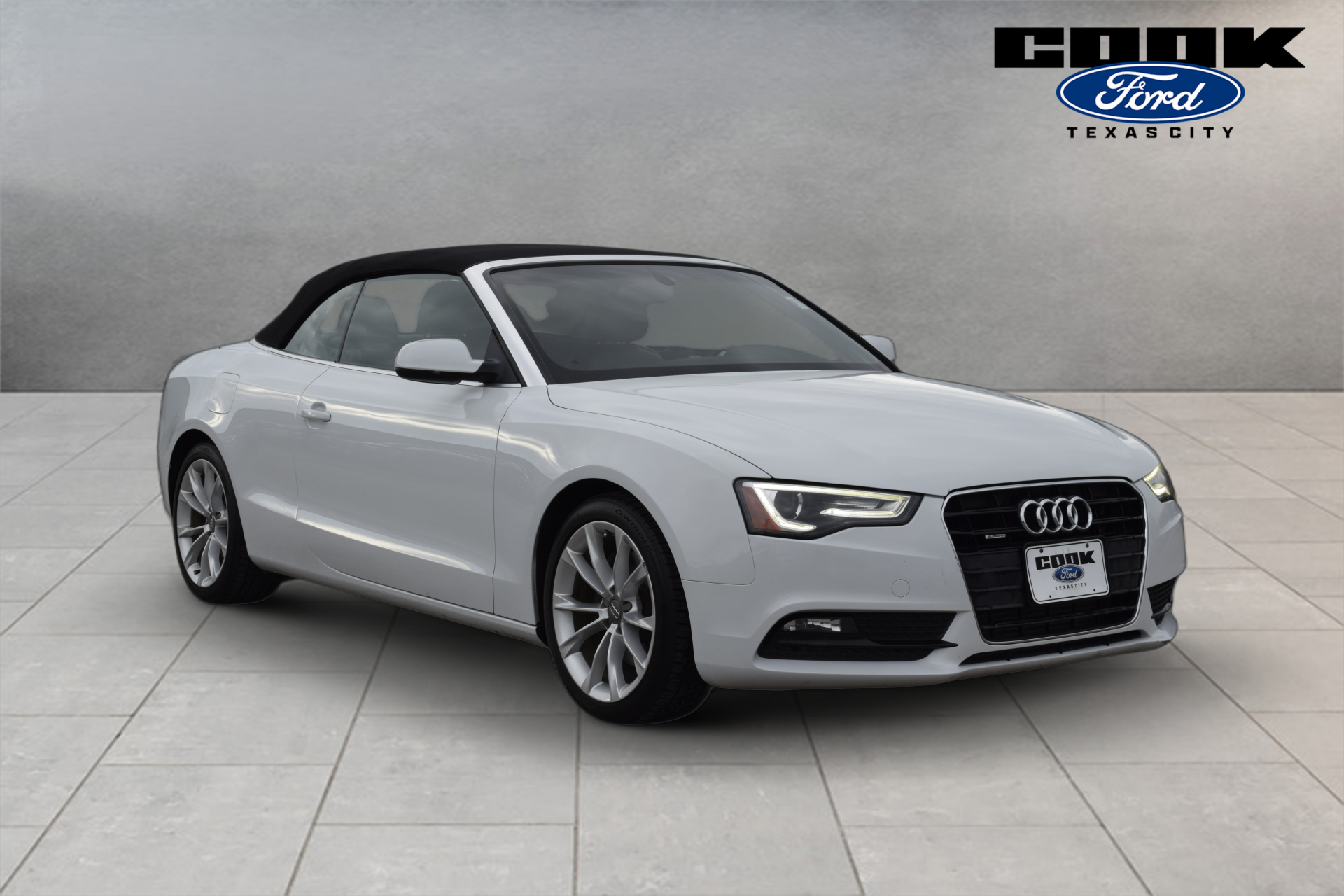 Used 2013 Audi A5 Premium with VIN WAULFAFH0DN006420 for sale in Texas City, TX