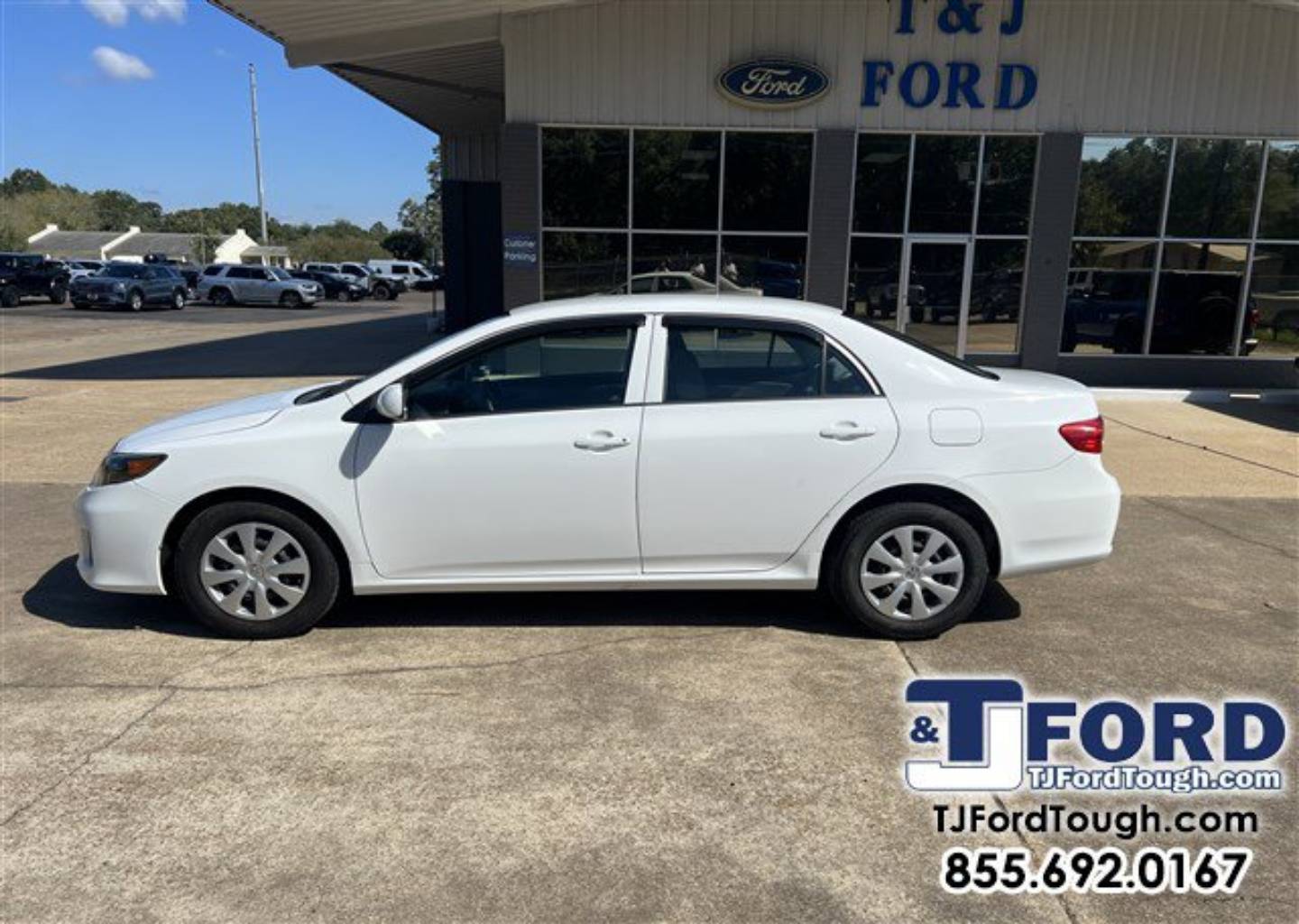 Used 2012 Toyota Corolla L with VIN 5YFBU4EE1CP054278 for sale in Ville Platte, LA
