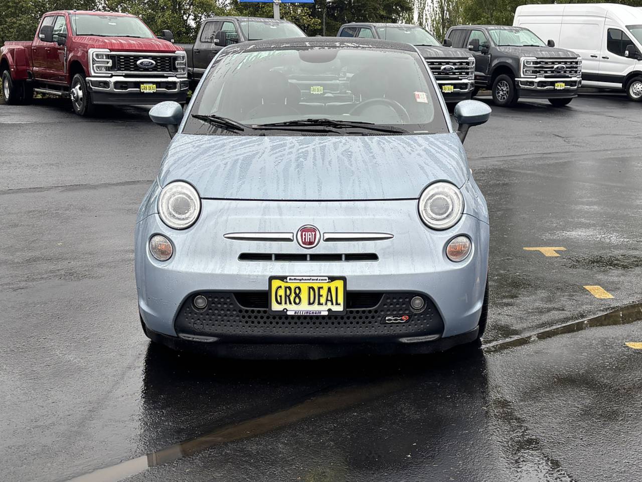 Used 2015 FIAT 500e Battery Electric with VIN 3C3CFFGE5FT709698 for sale in Bellingham, WA
