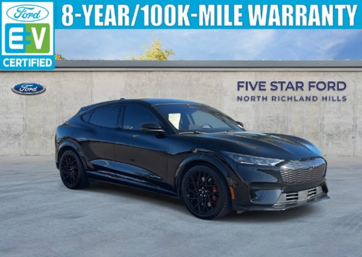Certified 2023 Ford Mustang Mach-E GT AWD with VIN 3FMTK4SX2PMA81336 for sale in North Richland Hills, TX
