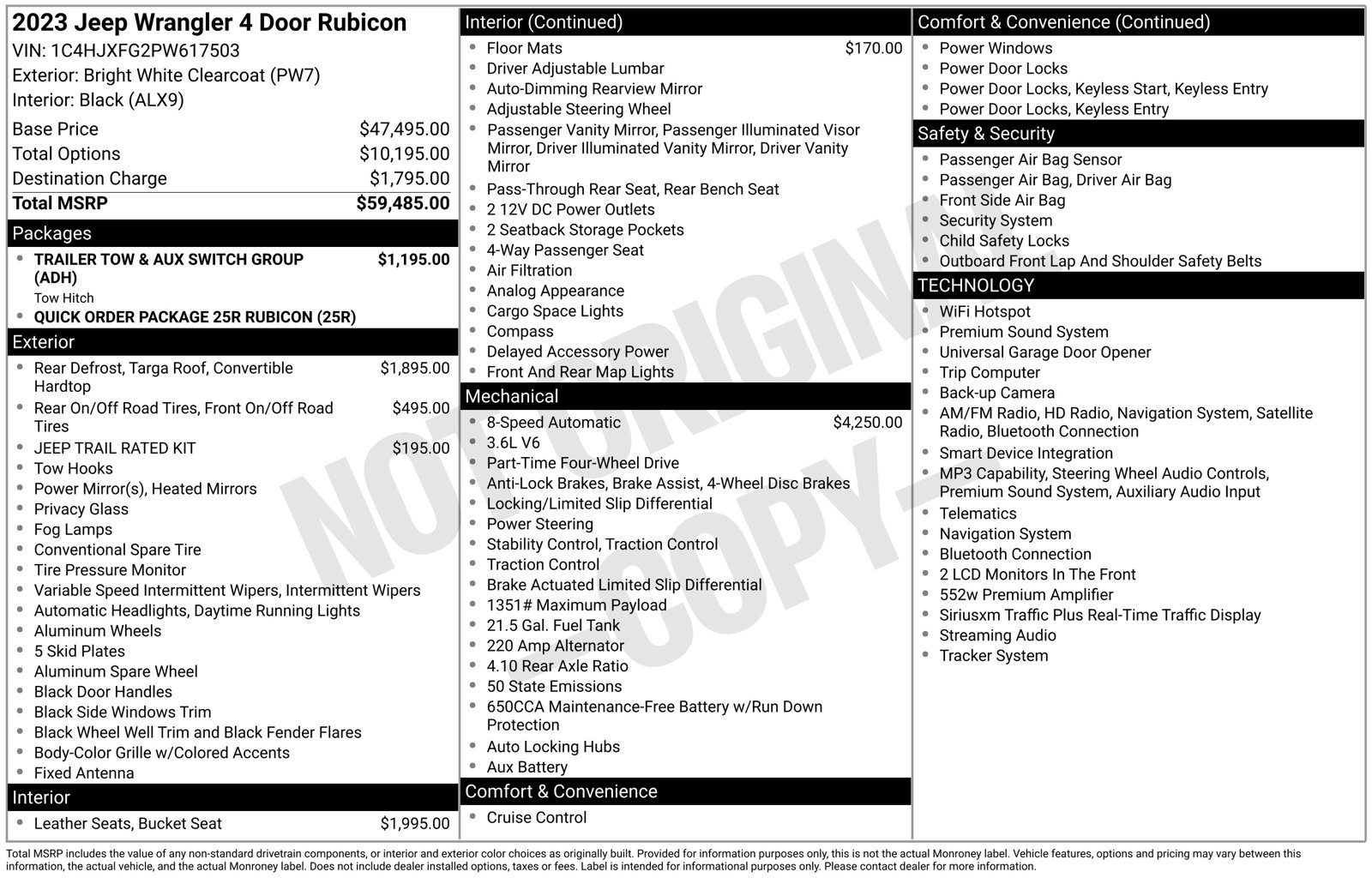 2023 Jeep Wrangler Rubicon
