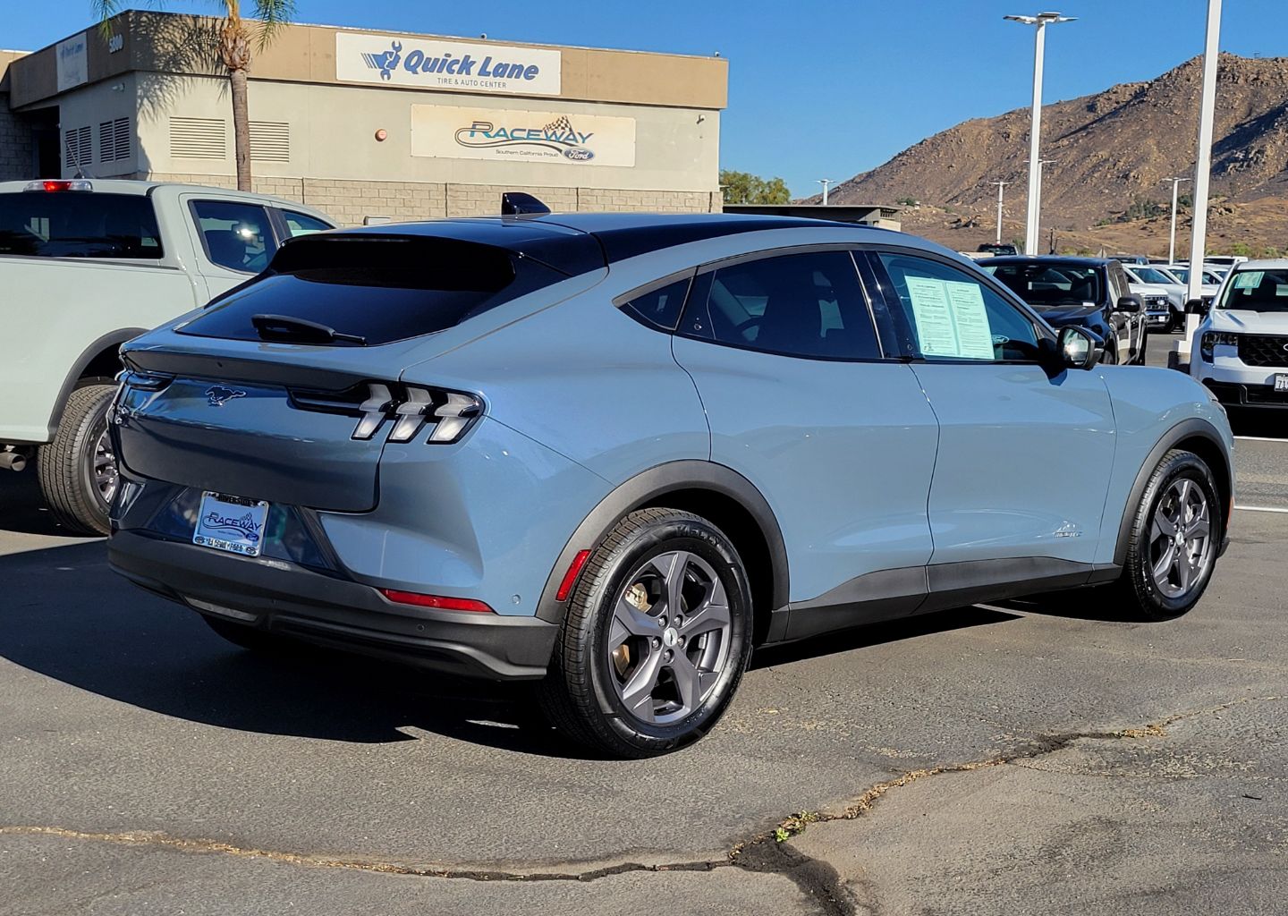 Certified 2023 Ford Mustang Mach-E Select RWD with VIN 3FMTK1R46PMA61701 for sale in Riverside, CA