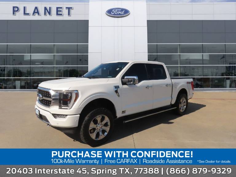 2021 Ford F-150 Platinum 4WD SuperCrew 5.5' Box