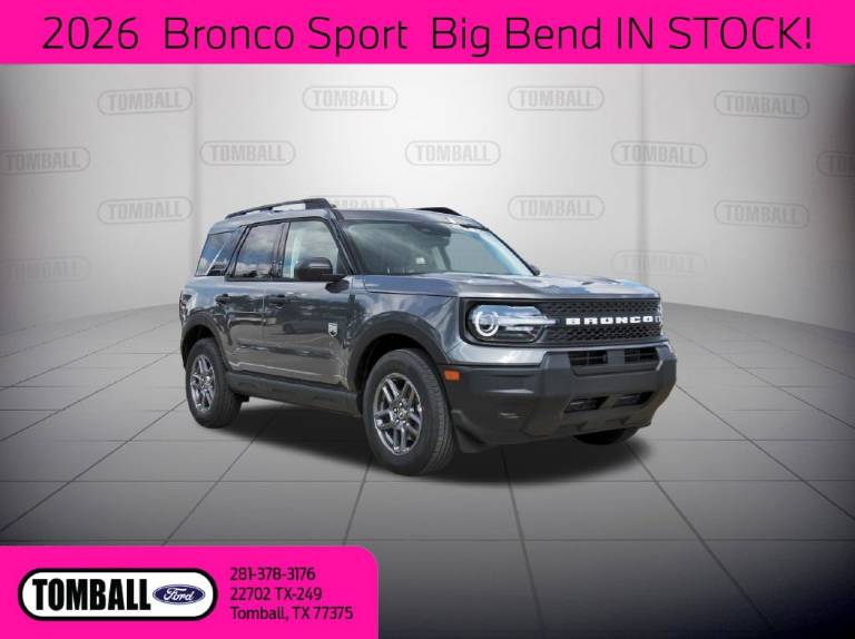 2026 Ford Bronco Sport BIG Bend