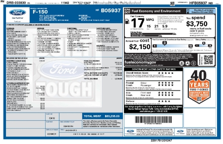 2017 Ford F-150 LARIAT