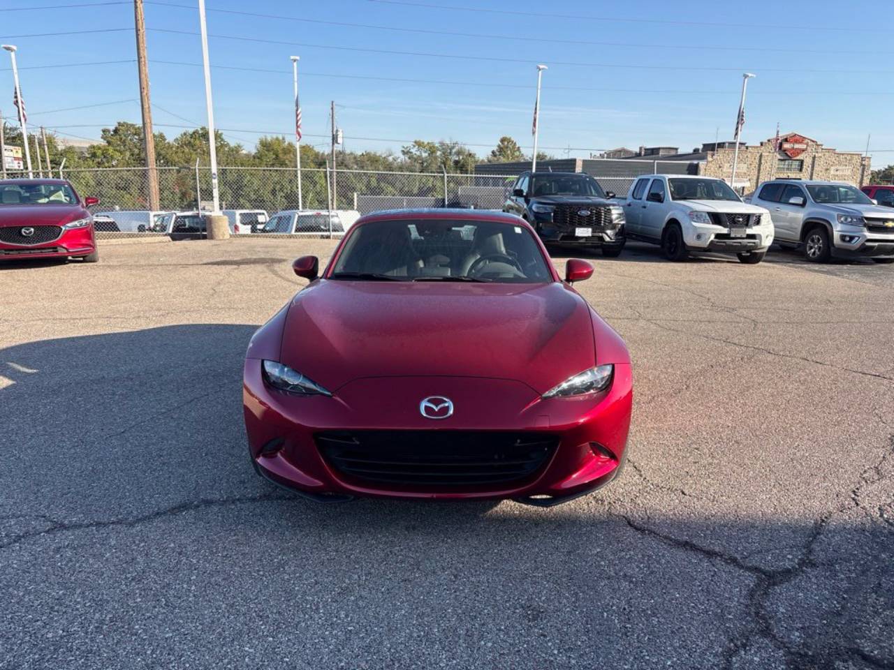 Certified 2021 Mazda MX-5 Miata RF Grand Touring with VIN JM1NDAM71M0459891 for sale in Kansas City