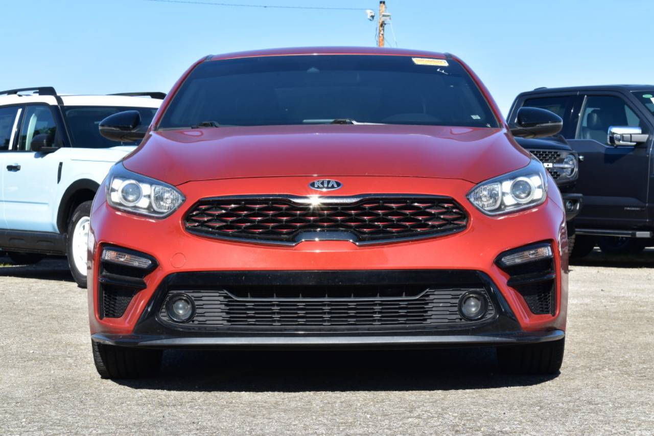 Certified 2021 Kia Forte GT-Line with VIN 3KPF34AD3ME398862 for sale in Kansas City