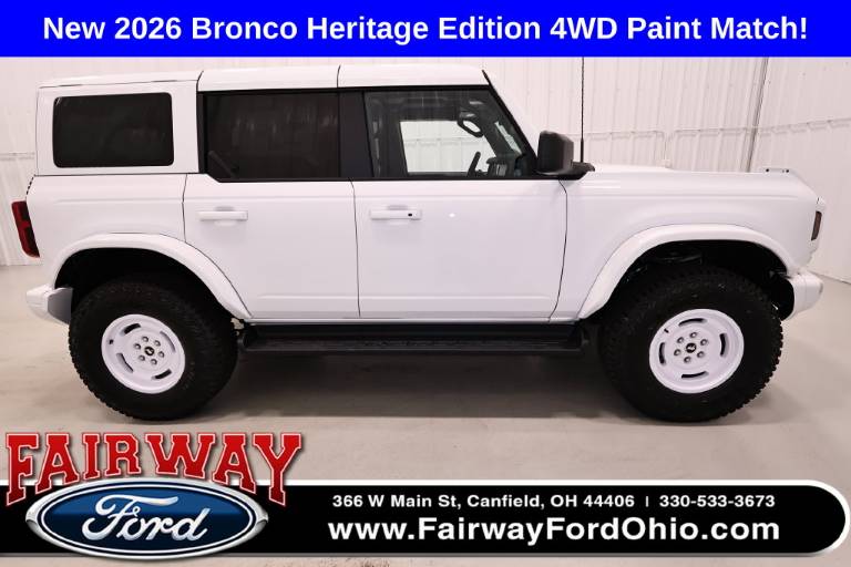2026 Ford Bronco Heritage Edition