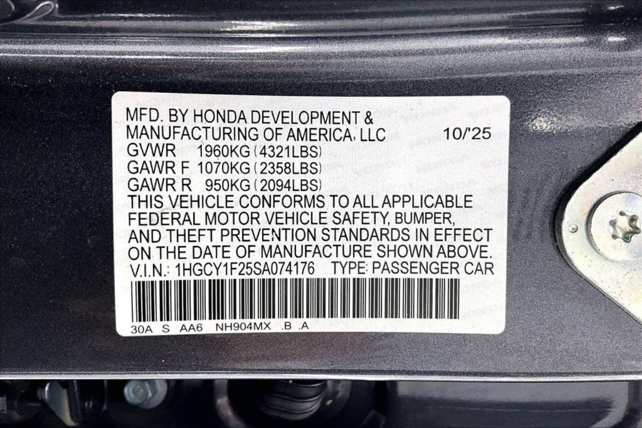 2025 Honda Accord LX - Photo 34