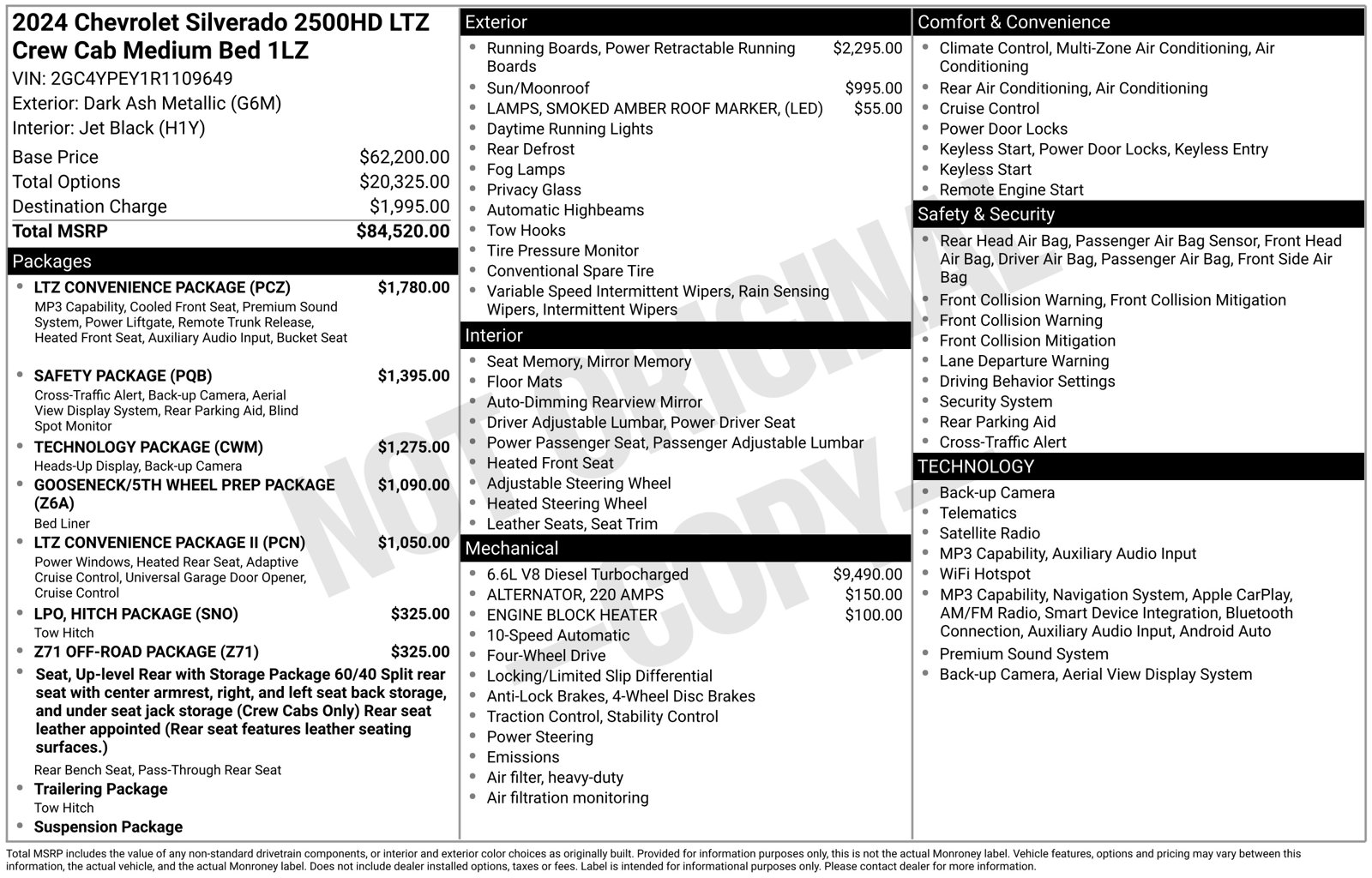 2024 Chevrolet Silverado 2500HD LTZ