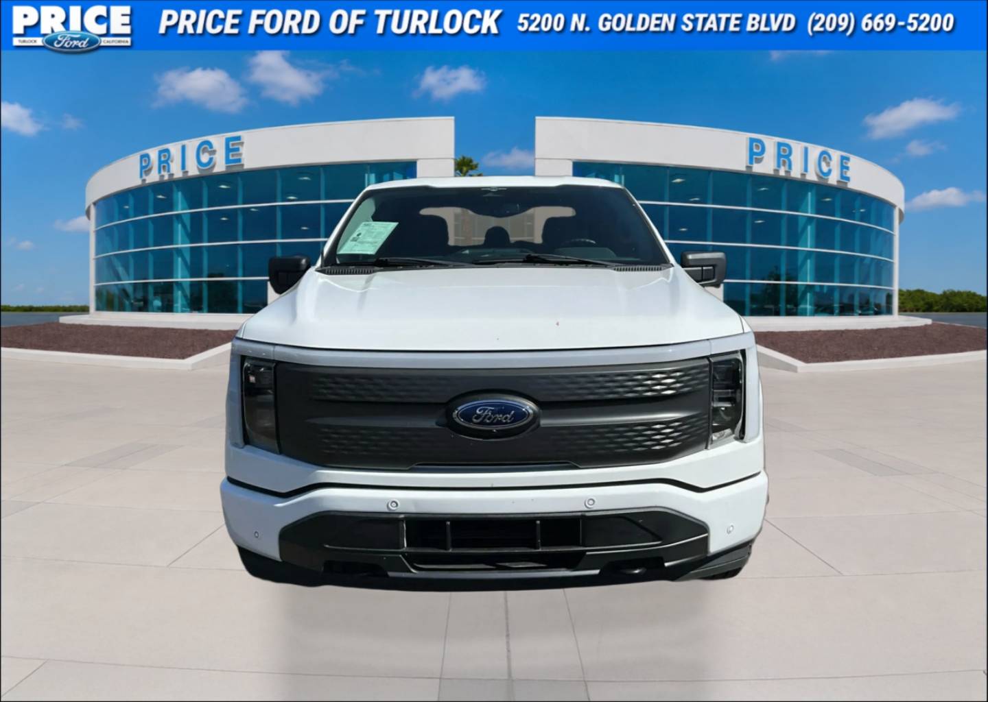 Used 2023 Ford F-150 Lightning XLT with VIN 1FTVW1EL6PWG39715 for sale in Turlock, CA