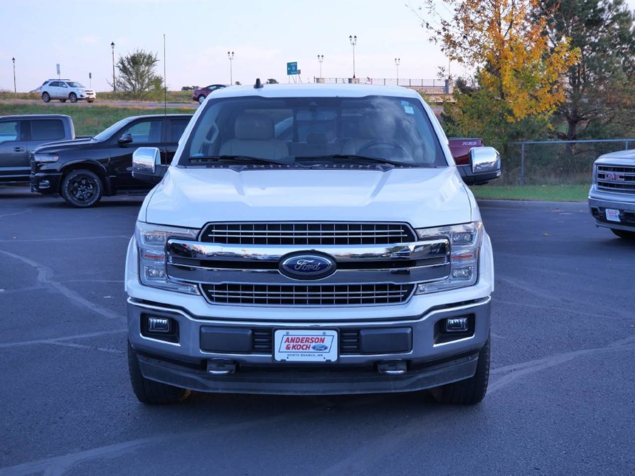 Used 2019 Ford F-150 Lariat with VIN 1FTEW1E59KKE14769 for sale in North Branch, Minnesota