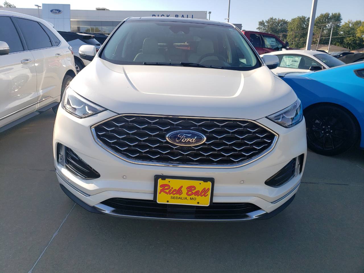 Certified 2024 Ford Edge Titanium with VIN 2FMPK4K92RBA14033 for sale in Kansas City