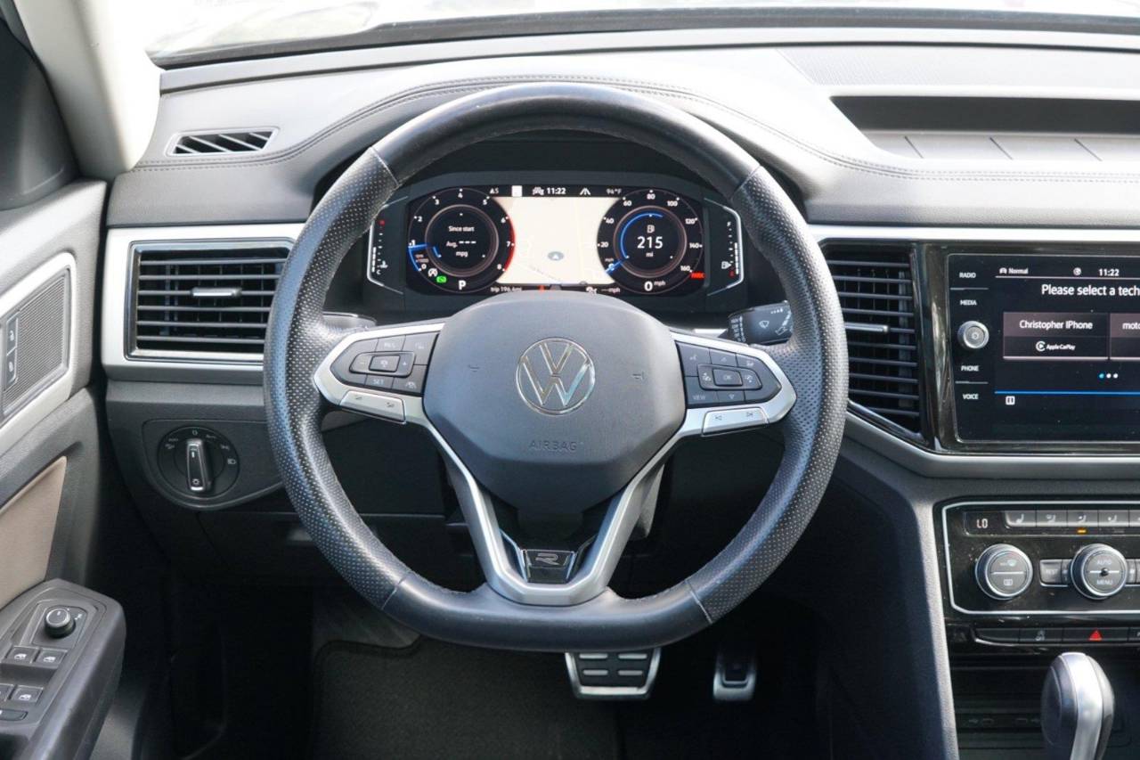 Certified Used 2022 Volkswagen Atlas 3.6L V6 SEL R-Line, photo 25