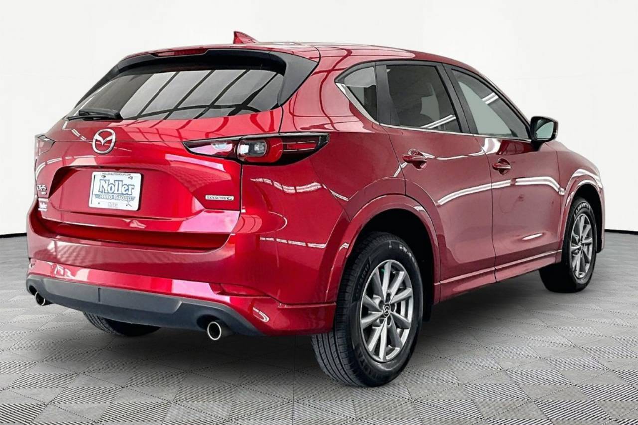 Certified 2025 Mazda CX-5 S Preferred package with VIN JM3KFBCL4S0641607 for sale in Kansas City