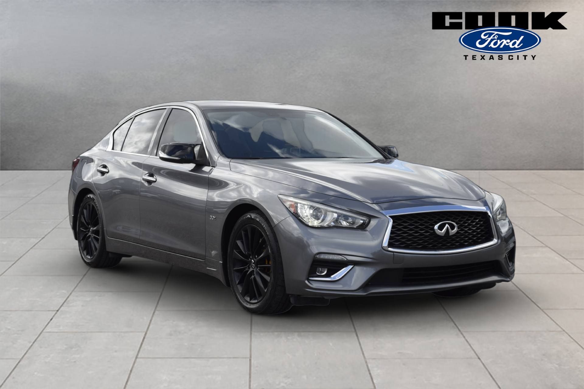 Used 2020 INFINITI Q50 LUXE with VIN JN1EV7AP1LM205256 for sale in Texas City, TX