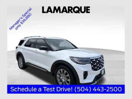 2025 Ford Explorer Platinum