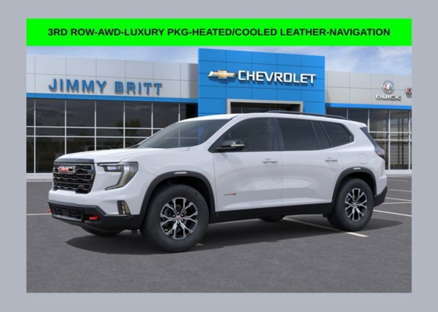 2027 GMC Acadia