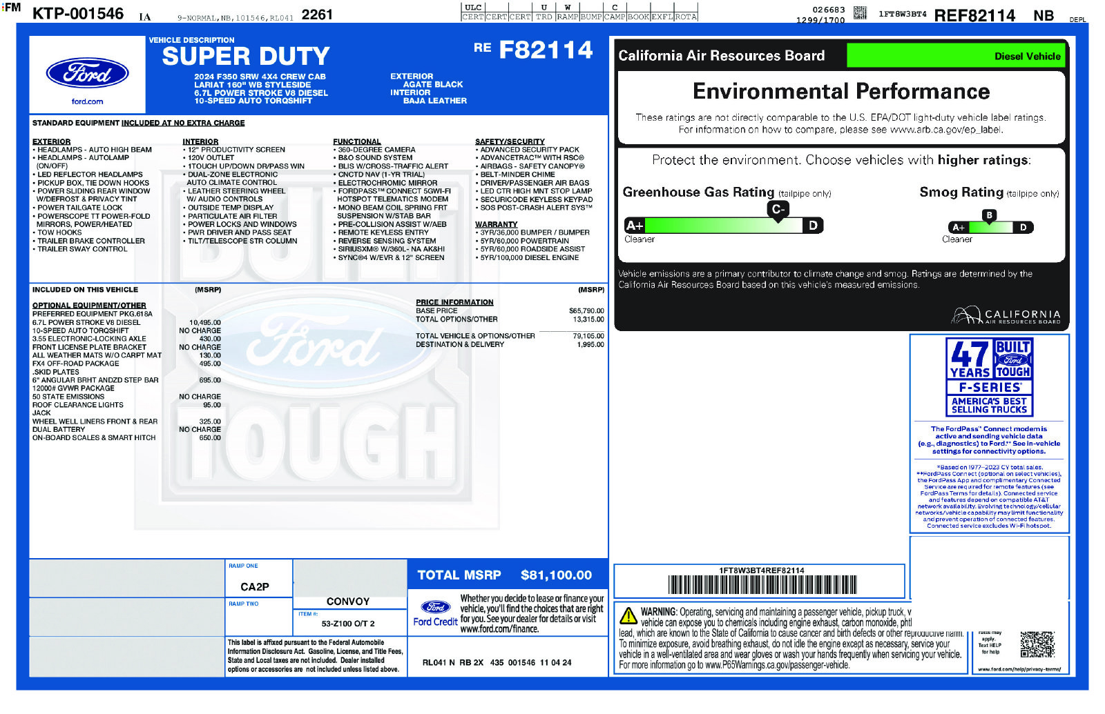 2024 Ford F-350SD LARIAT