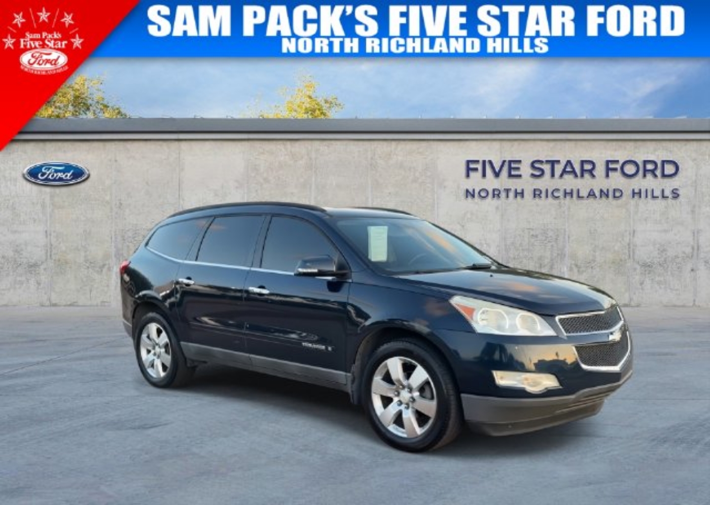 Used 2009 Chevrolet Traverse 1LT with VIN 1GNER23D29S137715 for sale in North Richland Hills, TX
