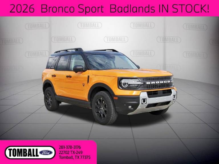 2026 Ford Bronco Sport Badlands