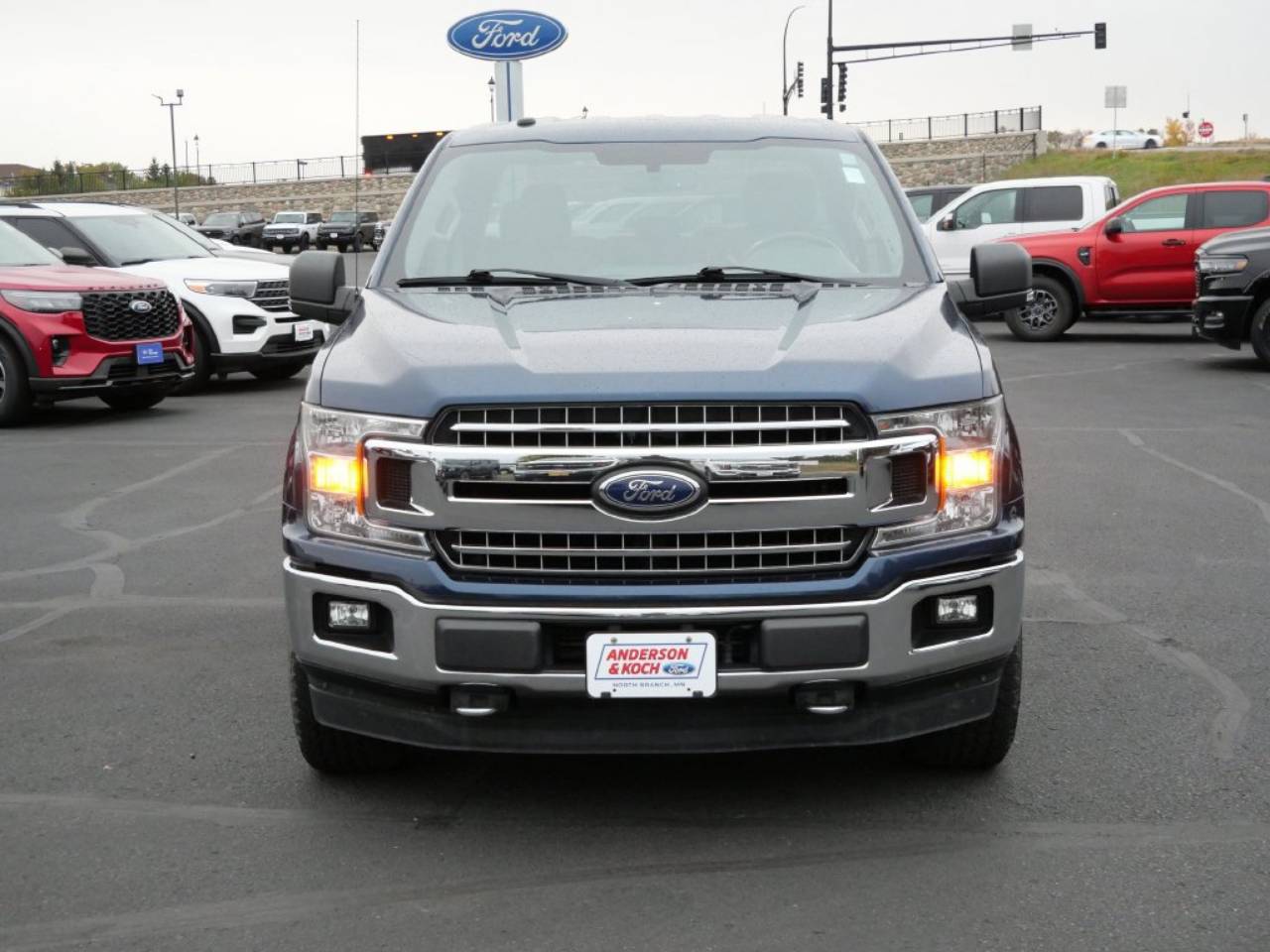 Used 2018 Ford F-150 XLT with VIN 1FTFX1EG1JFA32004 for sale in North Branch, Minnesota