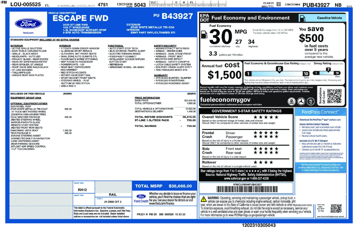 2023 Ford Escape