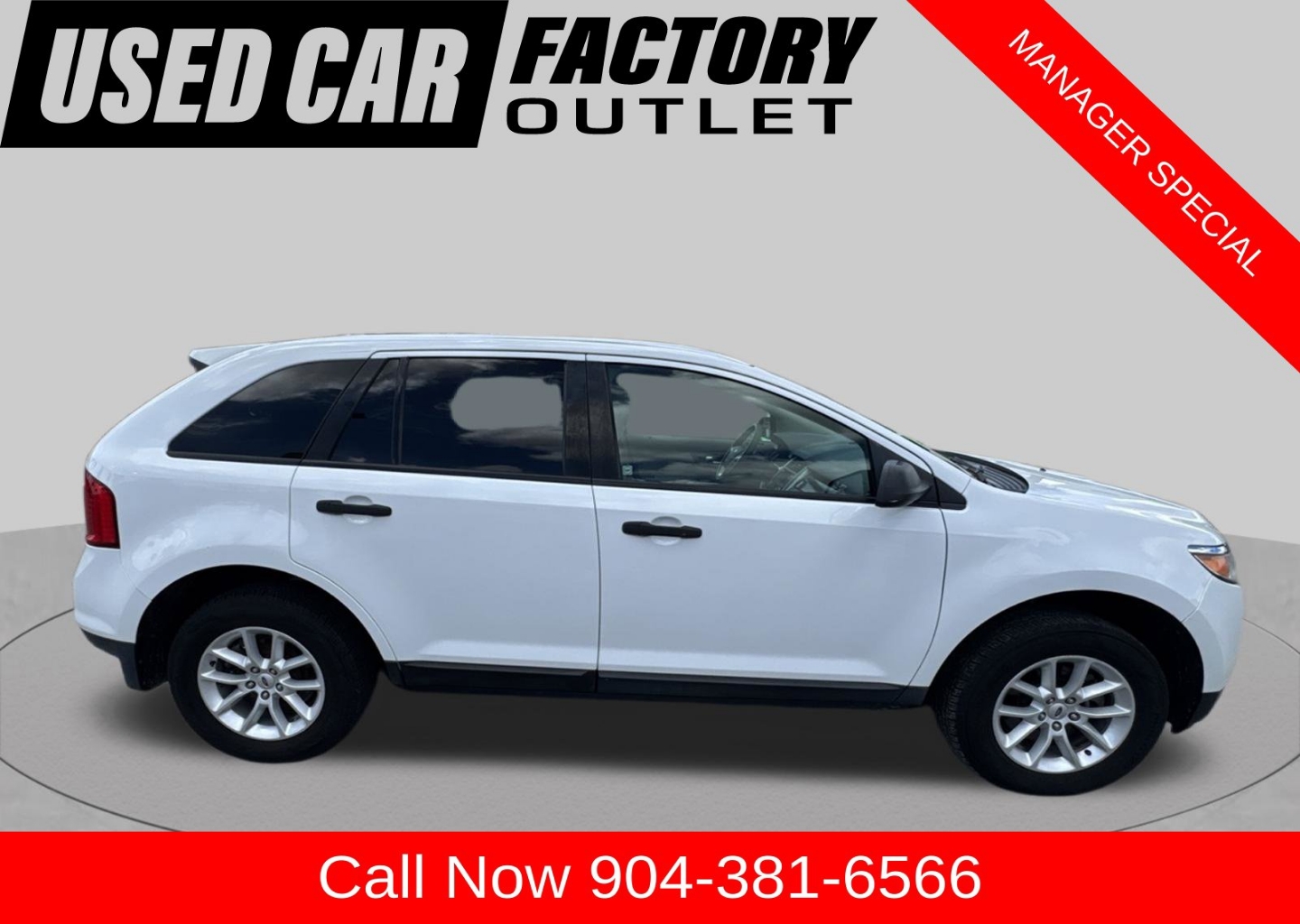 Used 2014 Ford Edge SE with VIN 2FMDK3GC2EBA81758 for sale in Jacksonville, FL