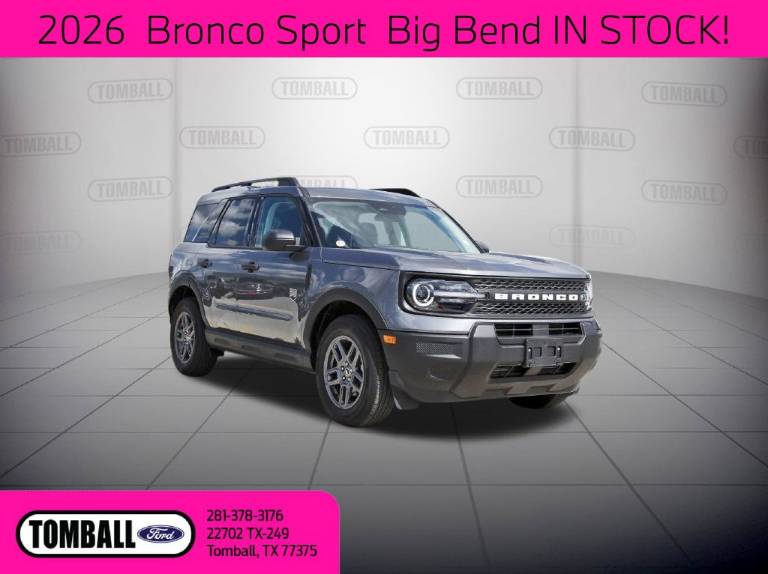2026 Ford Bronco Sport BIG Bend