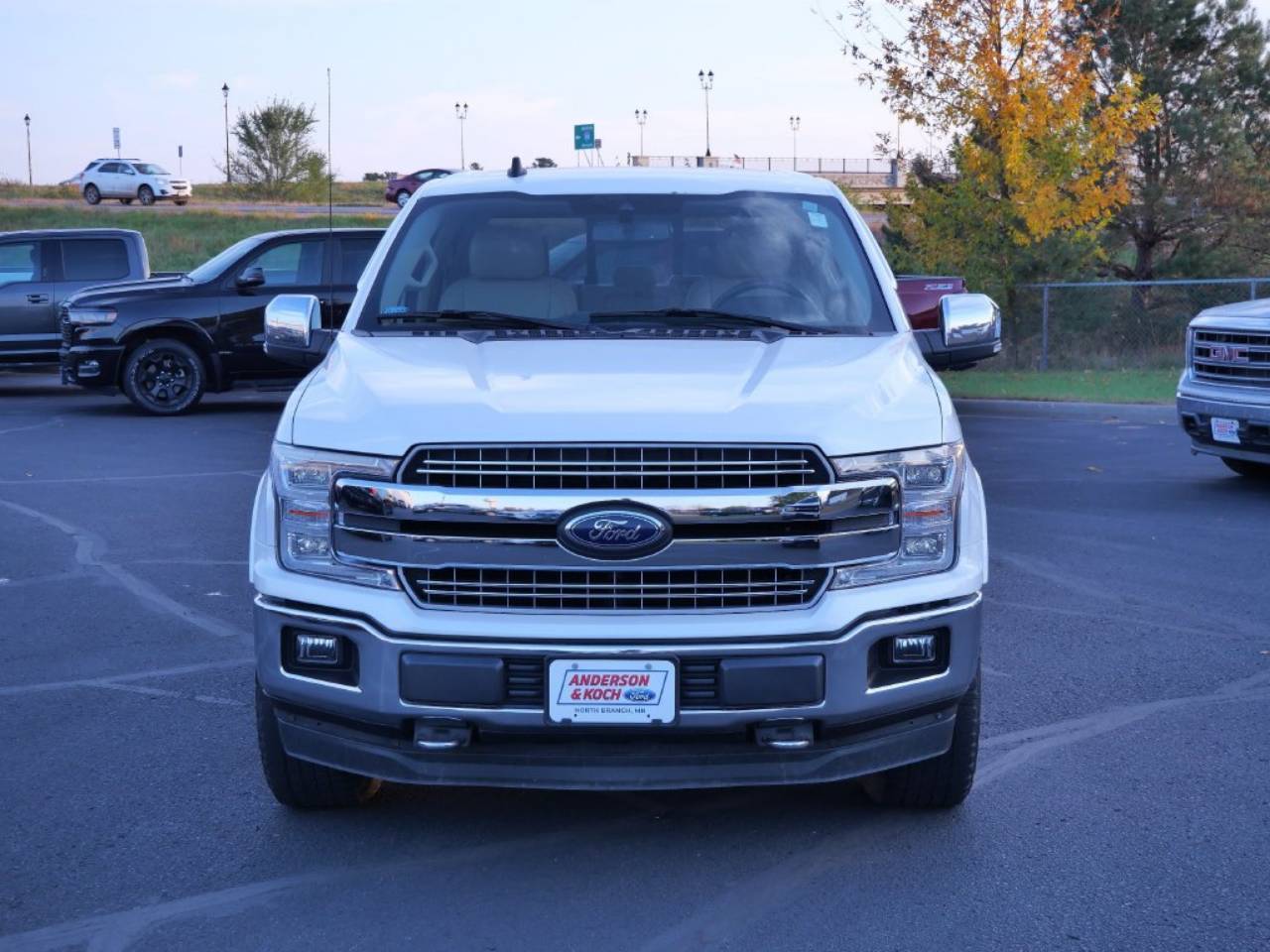 Used 2019 Ford F-150 Lariat with VIN 1FTEW1E59KKE14769 for sale in North Branch, Minnesota