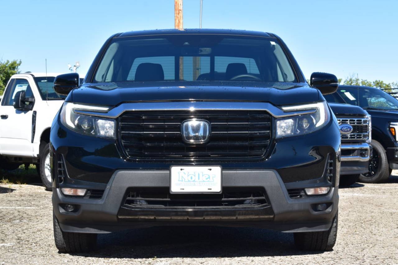 Certified 2023 Honda Ridgeline RTL-E with VIN 5FPYK3F77PB044776 for sale in Kansas City
