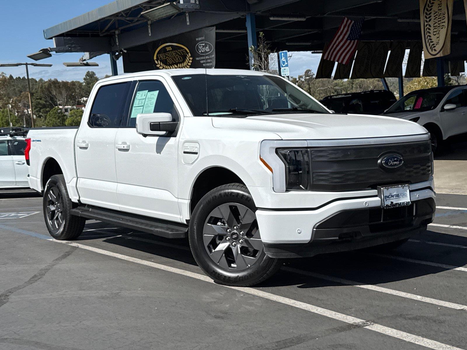 Certified 2023 Ford F-150 Lightning Lariat with VIN 1FTVW1EL5PWG43643 for sale in Encinitas, CA