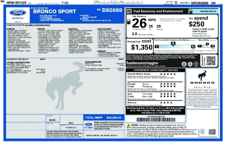 2022 Ford Bronco Sport BIG Bend