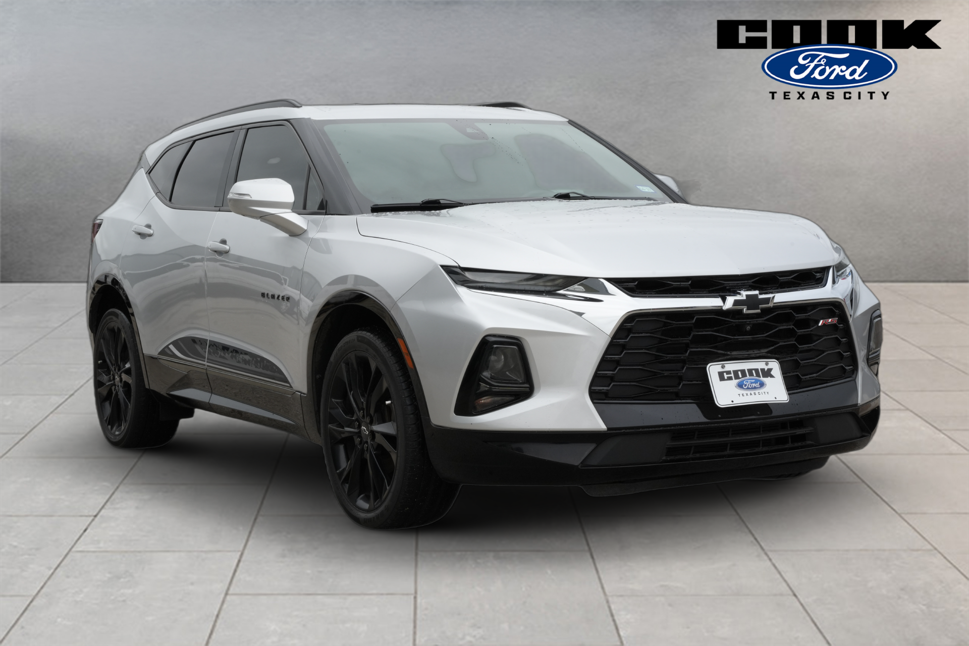 Used 2019 Chevrolet Blazer RS with VIN 3GNKBJRS2KS668222 for sale in Texas City, TX