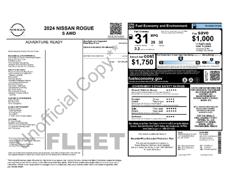 2024 Nissan Rogue S