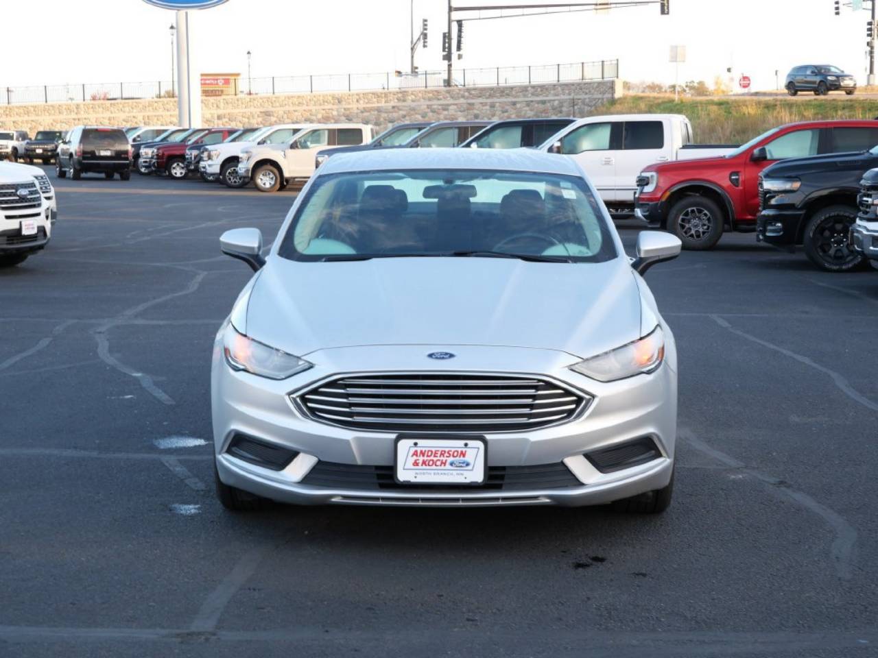 Certified 2017 Ford Fusion SE with VIN 3FA6P0H77HR317184 for sale in North Branch, Minnesota