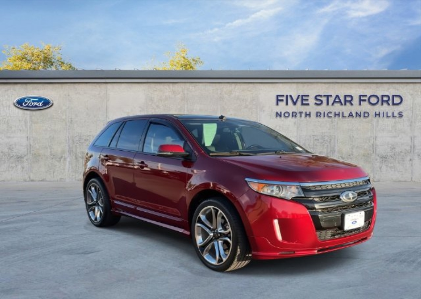 Used 2013 Ford Edge Sport with VIN 2FMDK3AK8DBC81221 for sale in North Richland Hills, TX