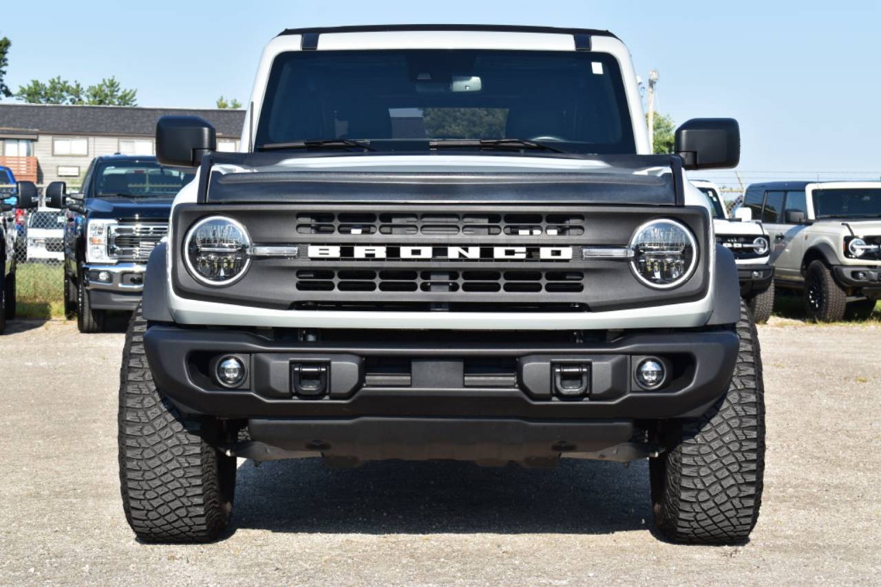 Certified 2023 Ford Bronco 4-Door Black Diamond with VIN 1FMEE5BP4PLC19661 for sale in Kansas City