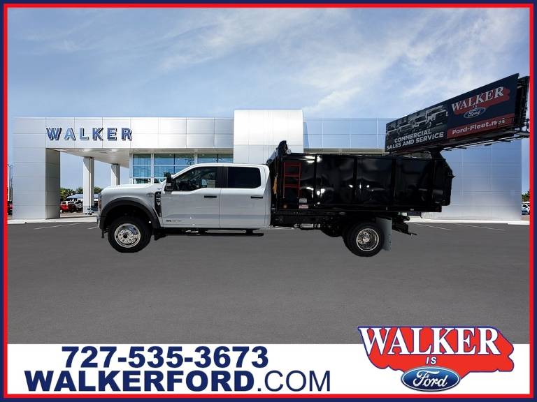 2026 Ford Super Duty F-550 DRW XL 4WD Crew Cab Blue Ridge 12' Landscape Dump