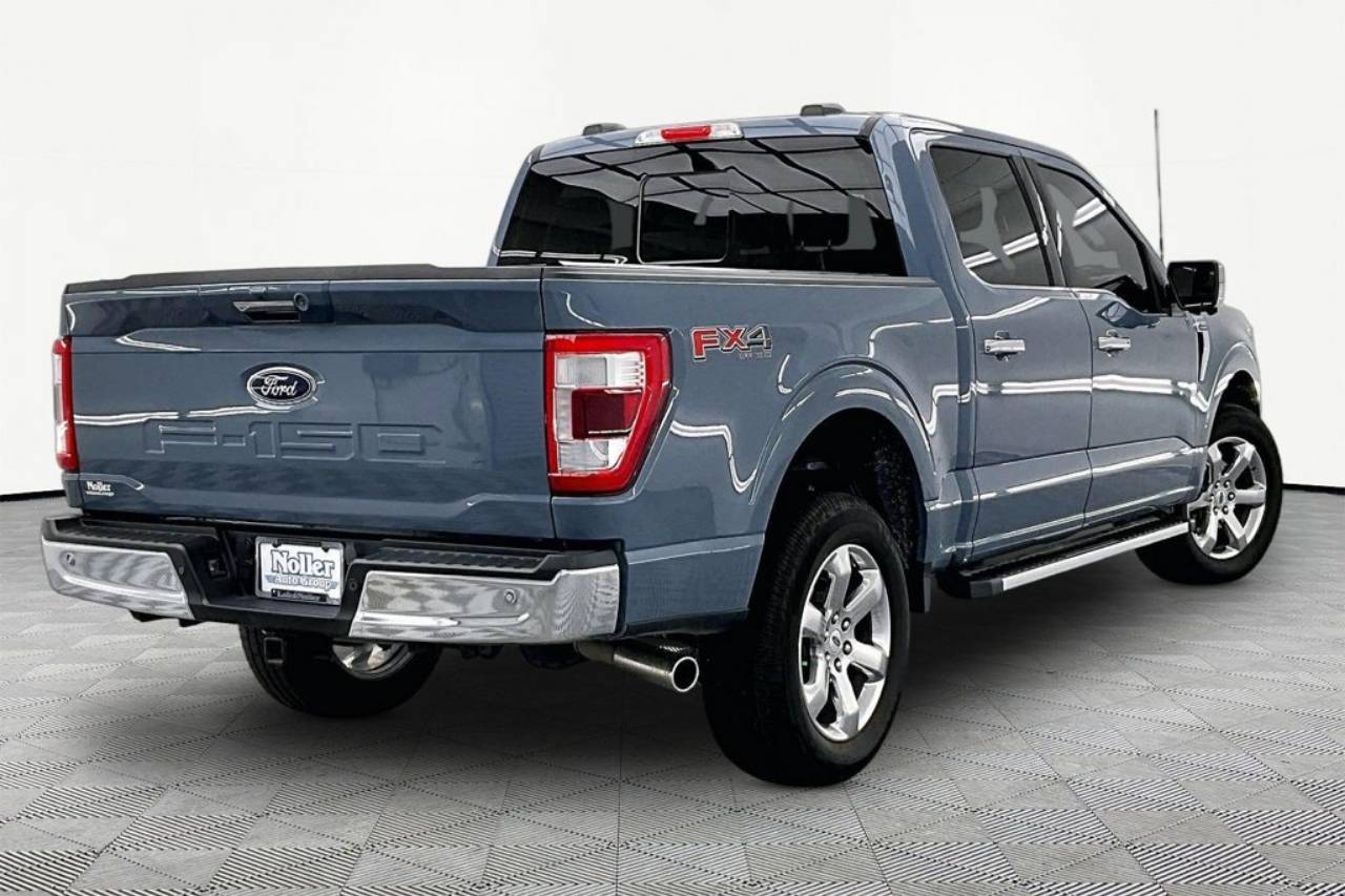 Certified 2023 Ford F-150 Lariat with VIN 1FTFW1E56PFB23196 for sale in Kansas City