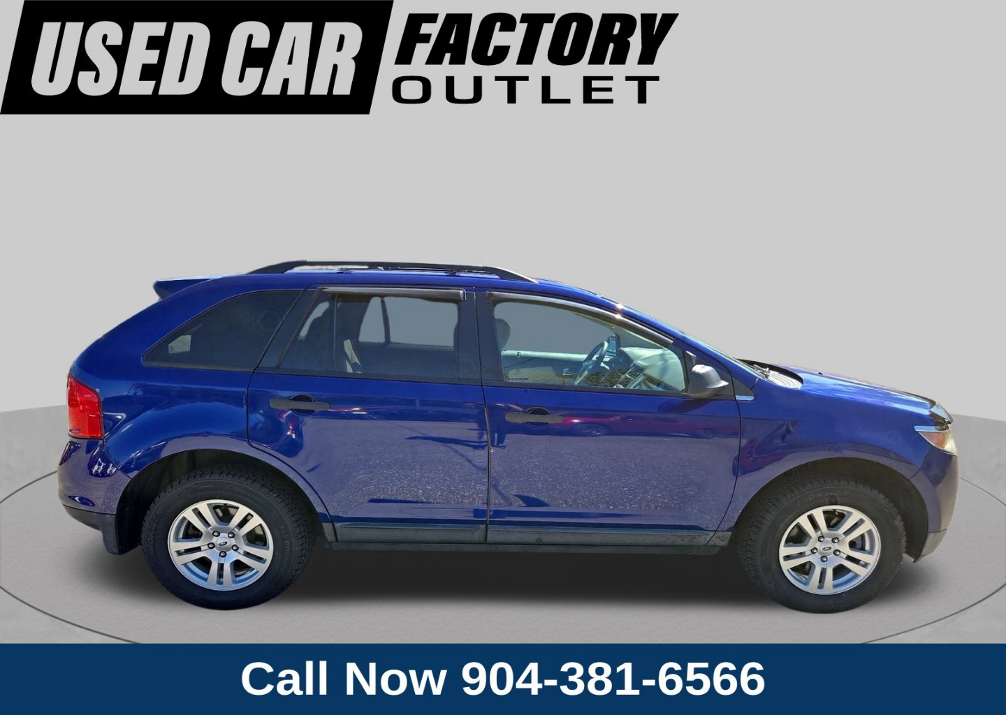 Used 2013 Ford Edge SE with VIN 2FMDK3GC0DBA02540 for sale in Jacksonville, FL