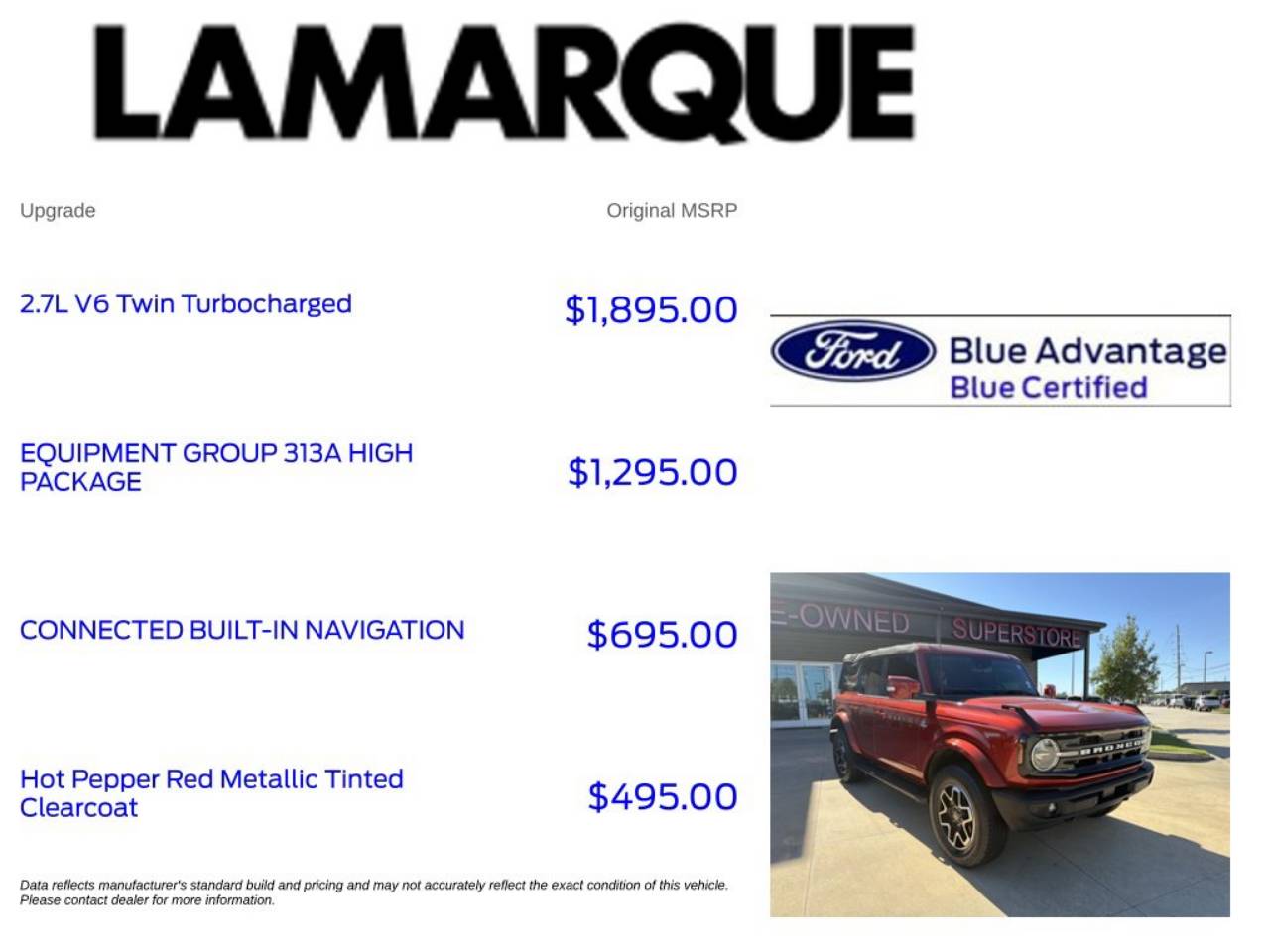 2023 Ford Bronco 4-Door Outer Banks - Photo 10