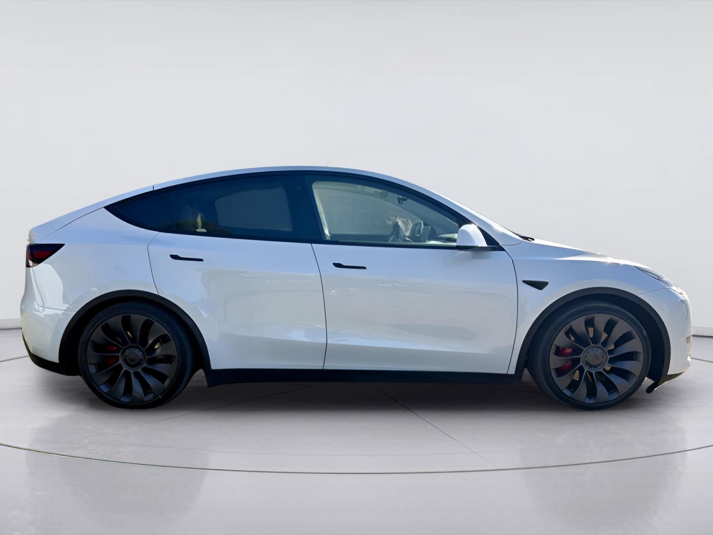 Used 2021 Tesla Model Y Performance with VIN 5YJYGDEF2MF209458 for sale in San Antonio, TX