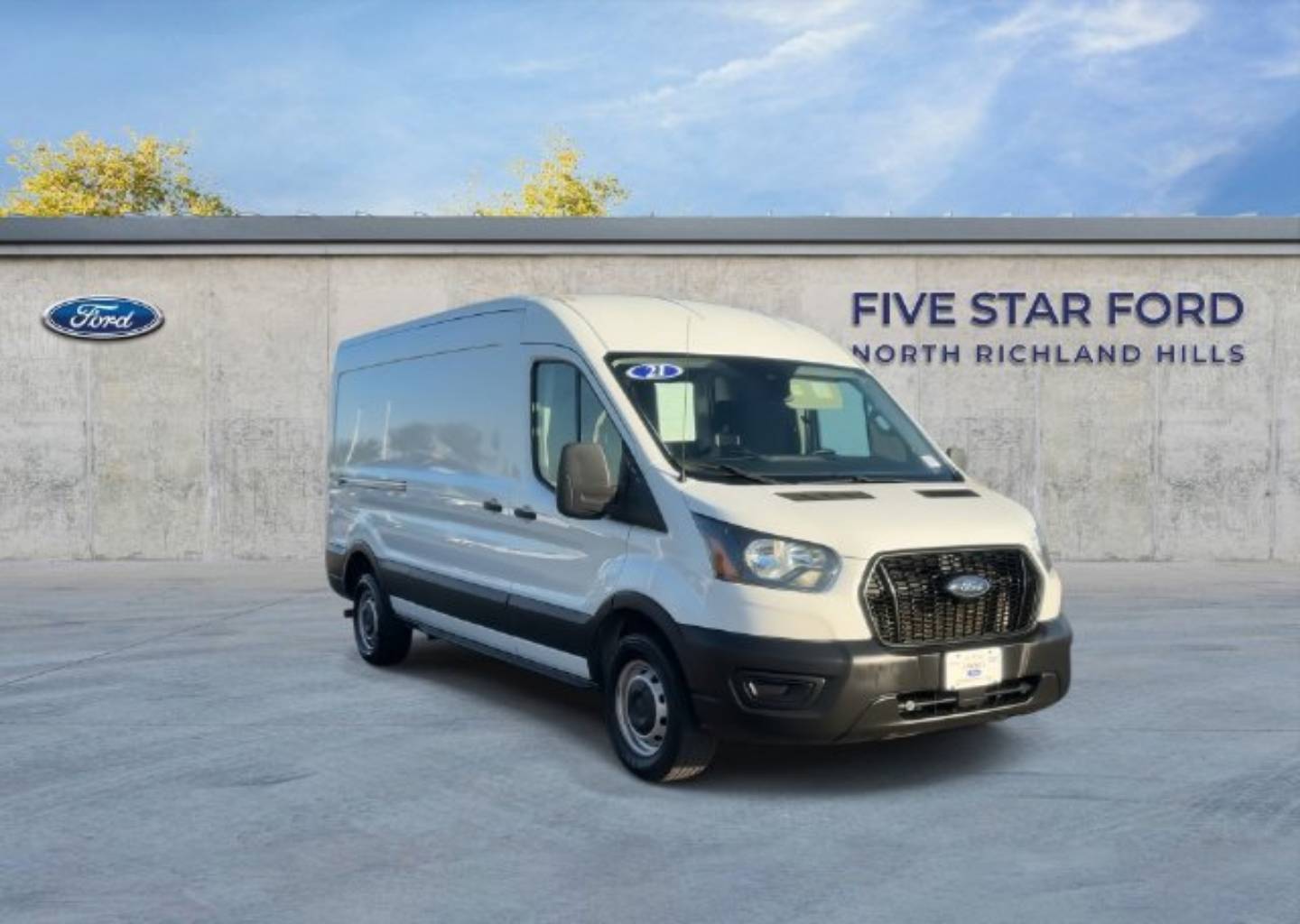 Used 2021 Ford Transit Van Base with VIN 1FTBR1C80MKA04503 for sale in Southlake, TX