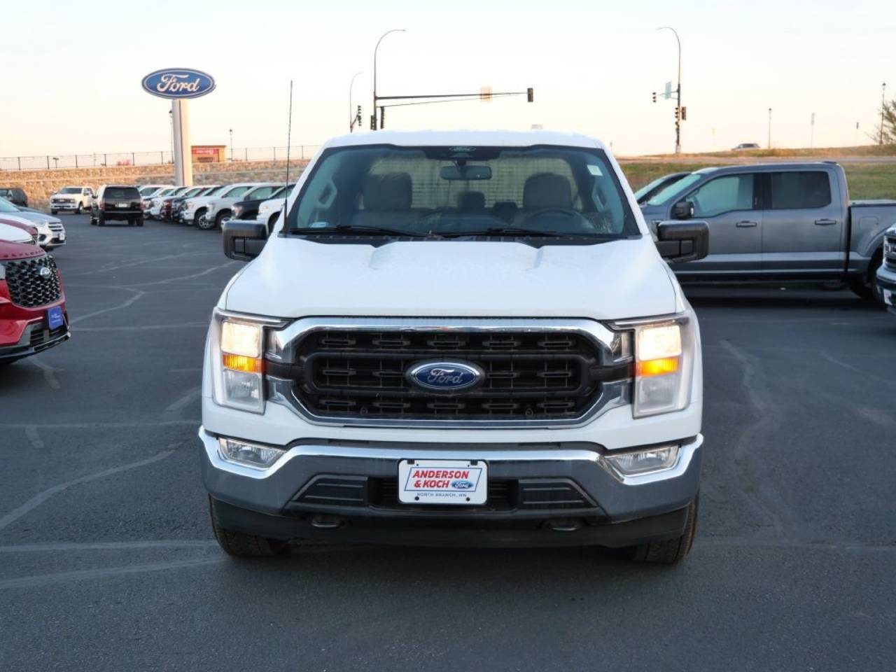 Used 2022 Ford F-150 XLT with VIN 1FTEX1EPXNKF28623 for sale in North Branch, Minnesota